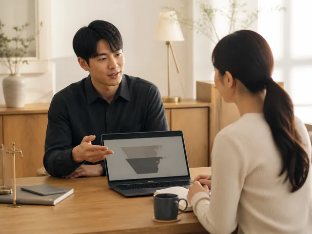 상담 장면을 표현한 AI 연출 이미지